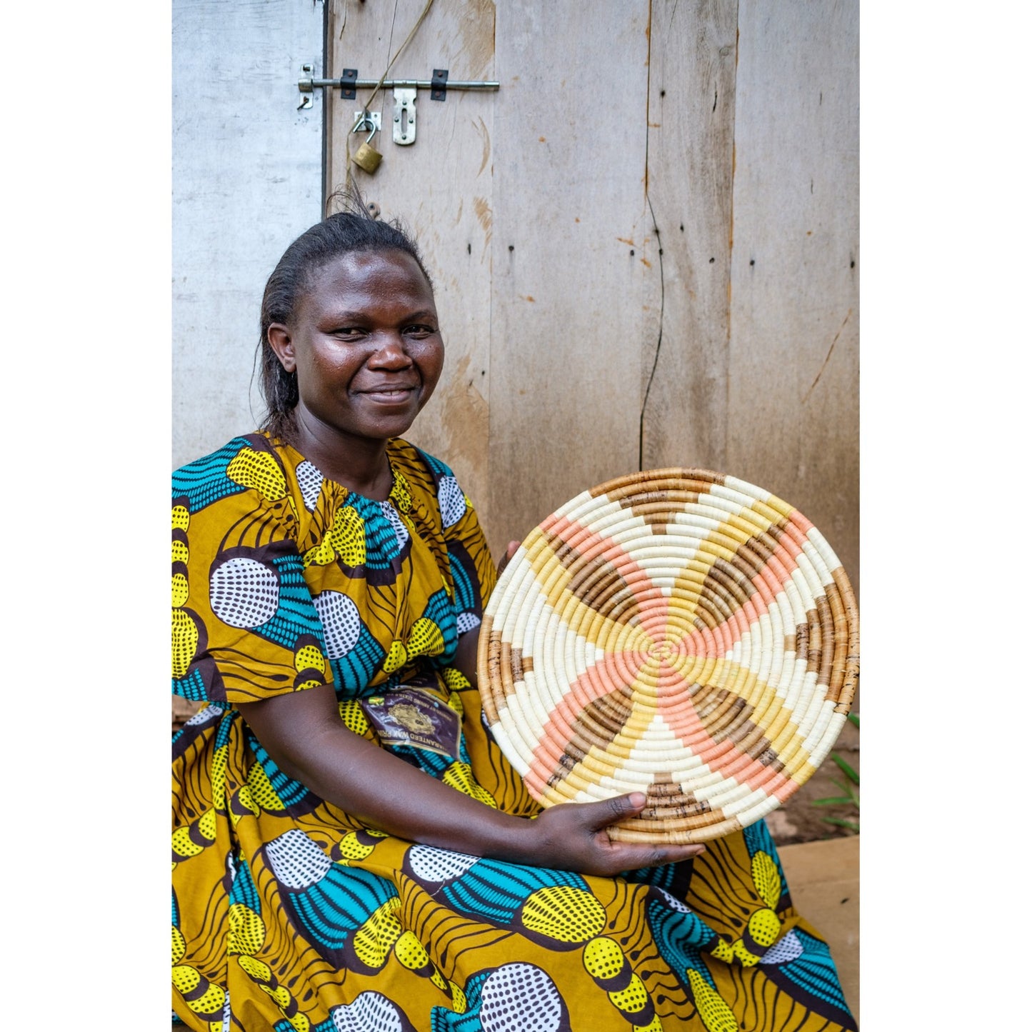 Mbalwa Woven Wall Art Plate - Osadia Concept Store