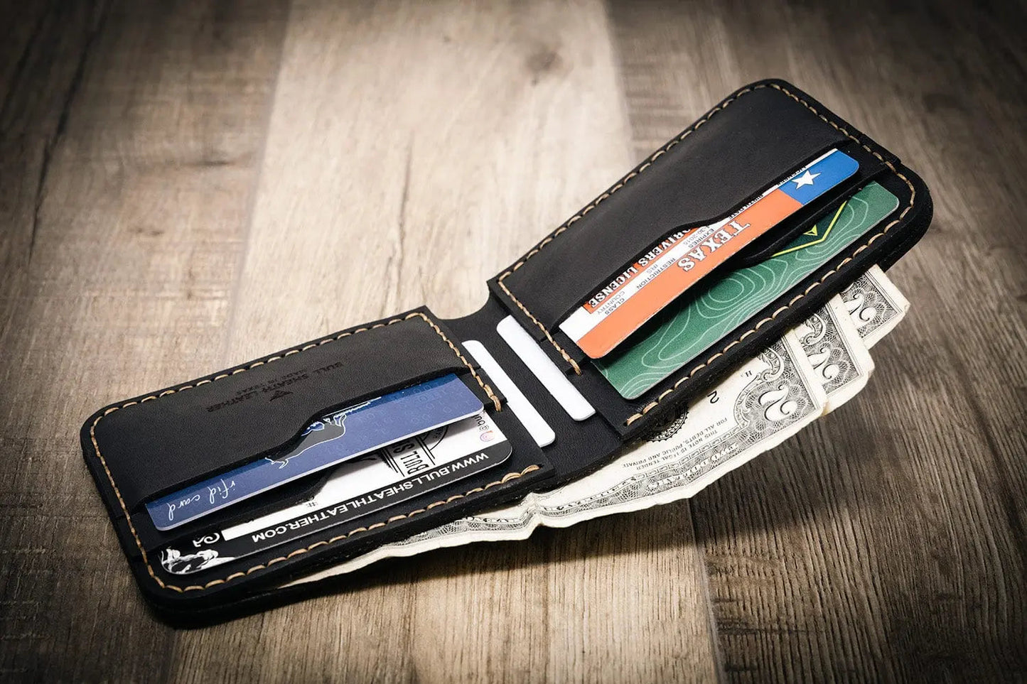 Western Bifold Wallet - Black