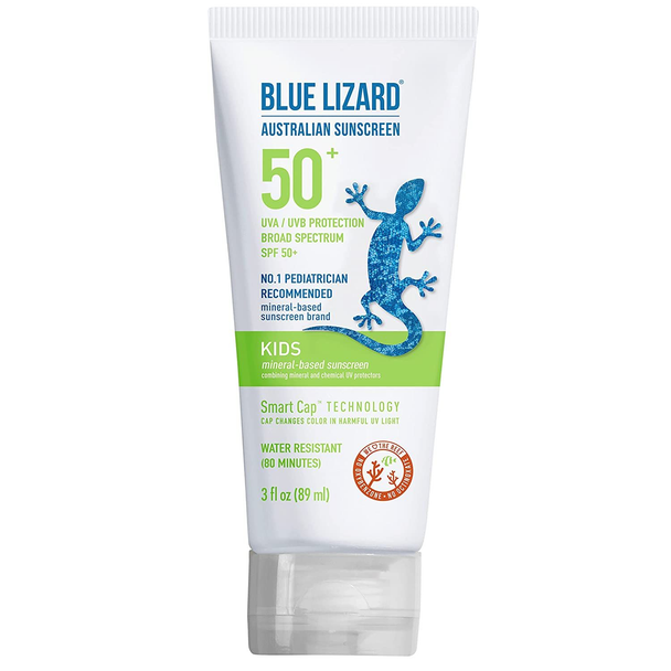 Blue Lizard Australian Sunscreen, Broad Spectrum SPF 50+, Kids 3 Fl Oz