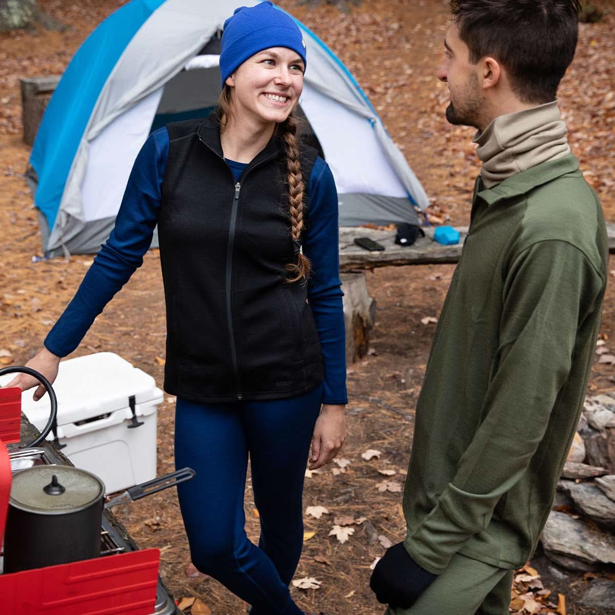 Women's Heavyweight Wool Vest - 100% Merino Wool