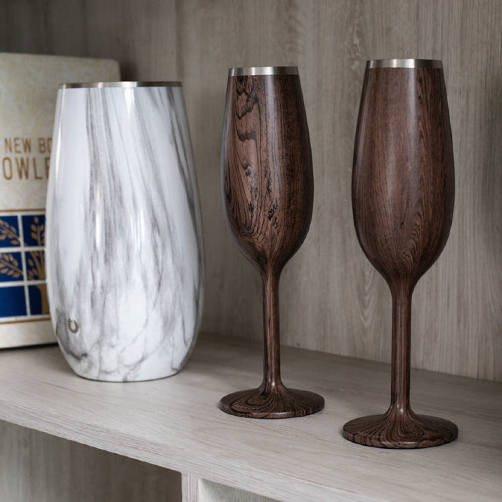 Stainless Steel Wine Chiller - Marble