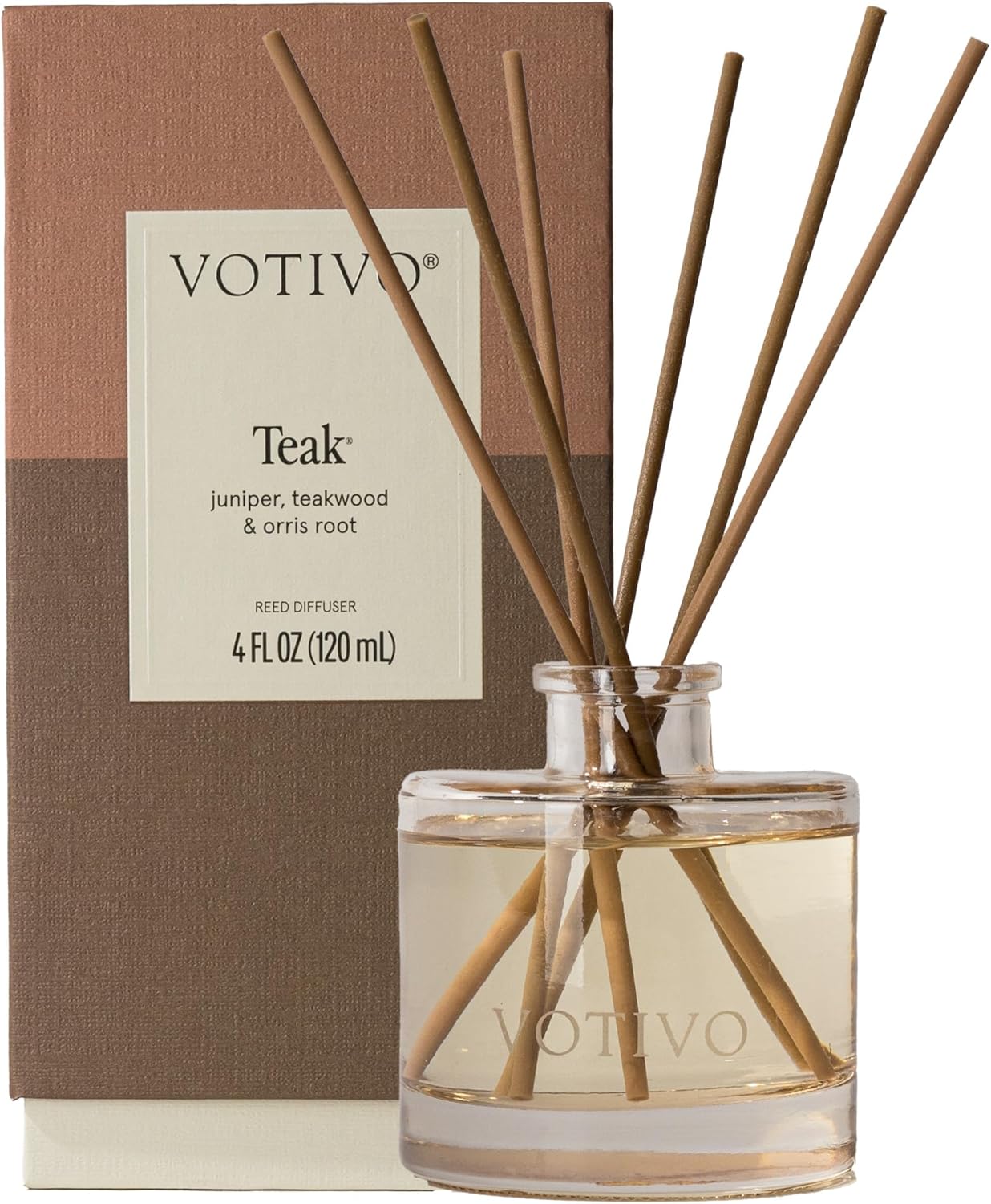 VOTIVO AROMATIC CANDLE TEAK