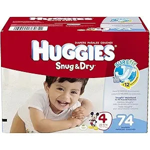 Huggies Snug/Dry Sz4 Un3 Dl575859