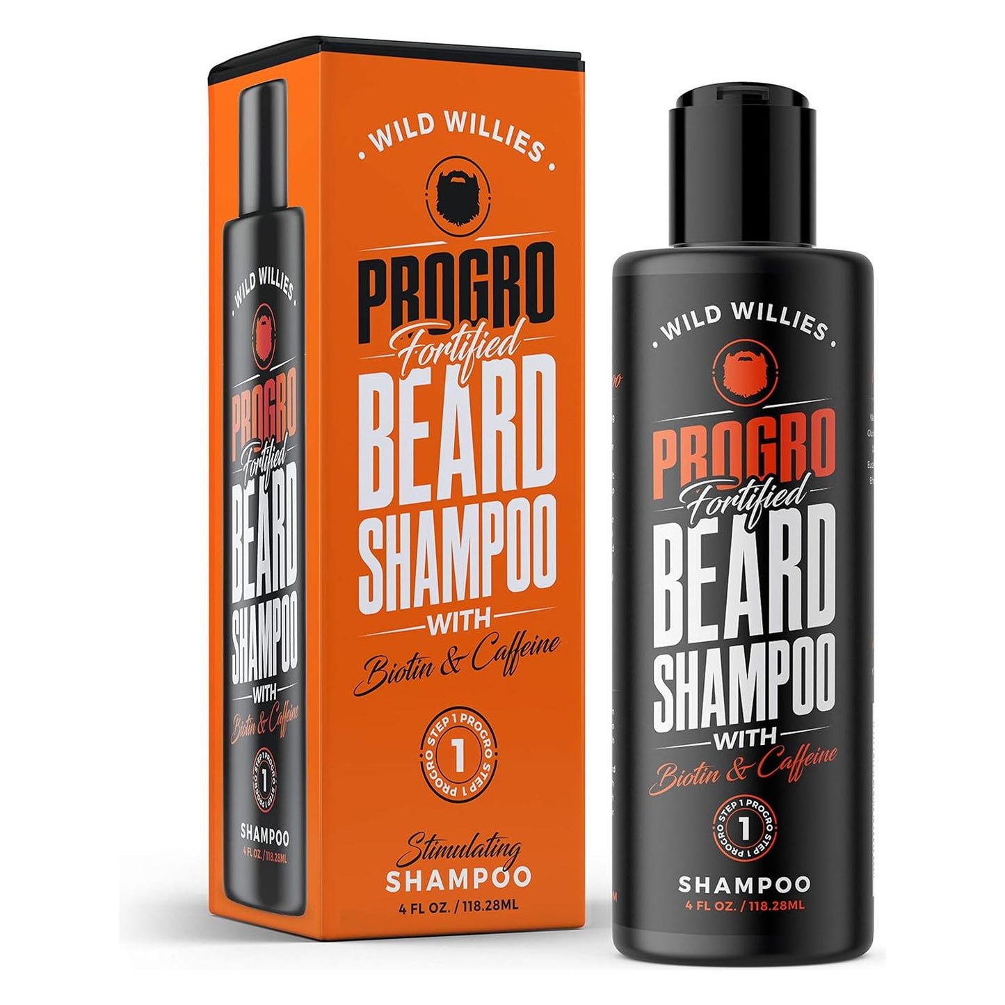 Wild Willies Premium Beard Shampoo 4 Oz
