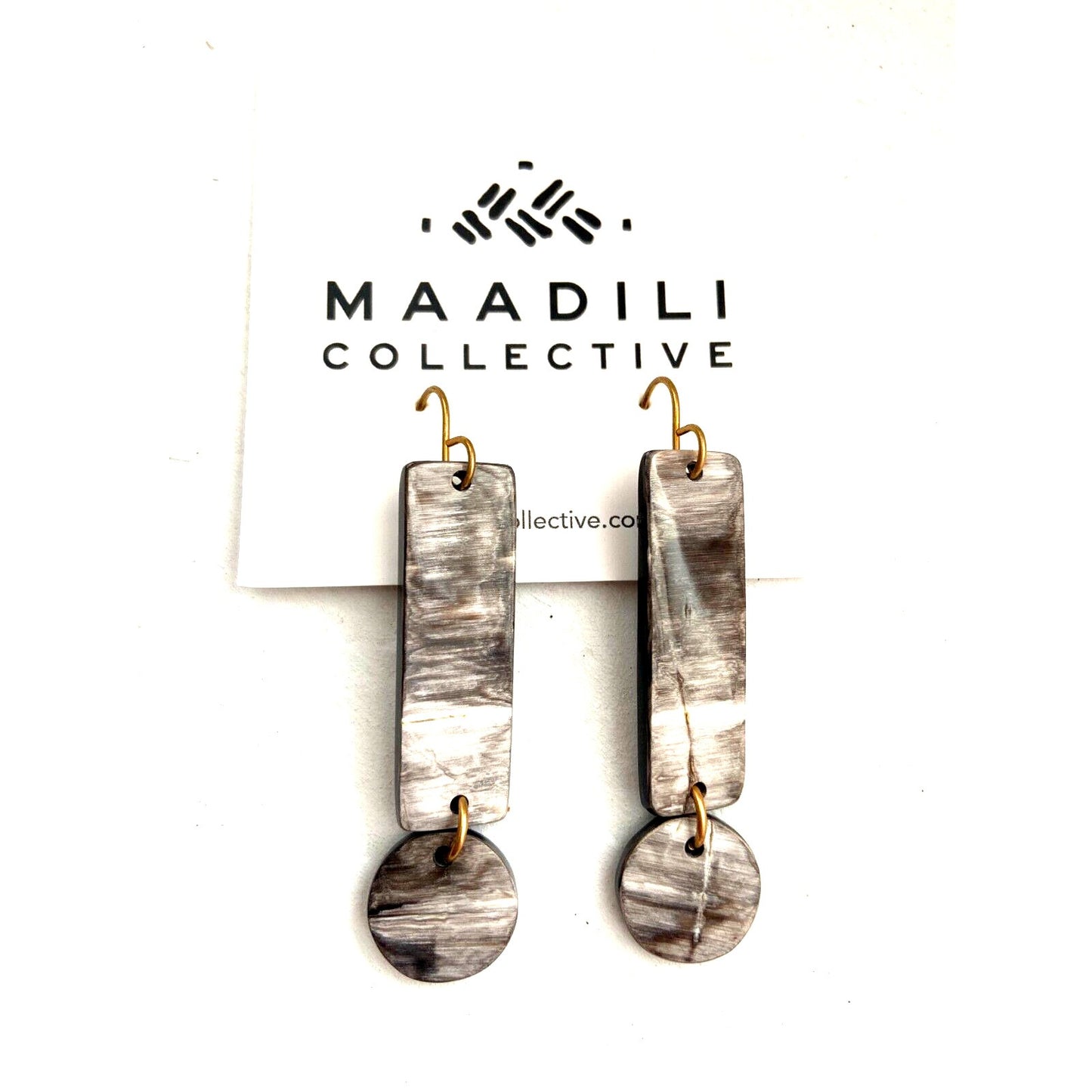 Exclamation Point Horn Earrings - Osadia Concept Store