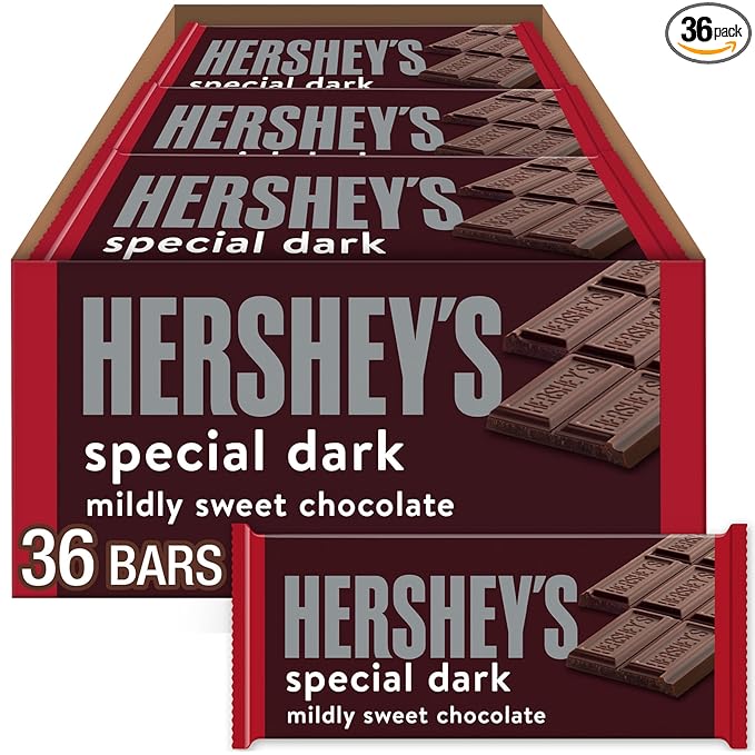 Hersheys Chocolates Hersheys Special Dark Bar 36 Ct