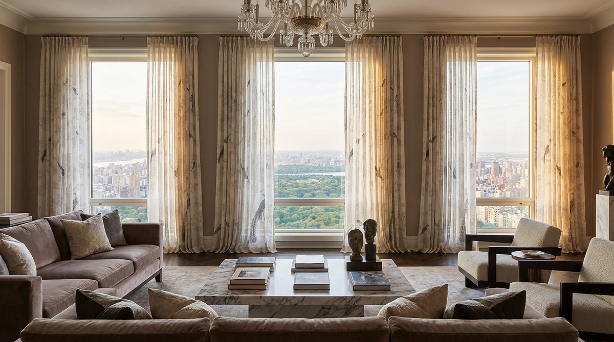 Premium Sheer Panels: The Paradiso Grey