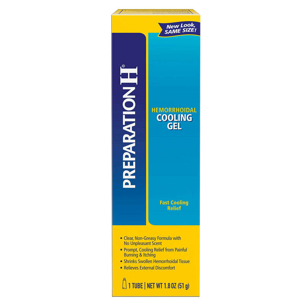 Preparation H Hemorrhoidal Cooling Gel With Aloe, 1.8 Oz