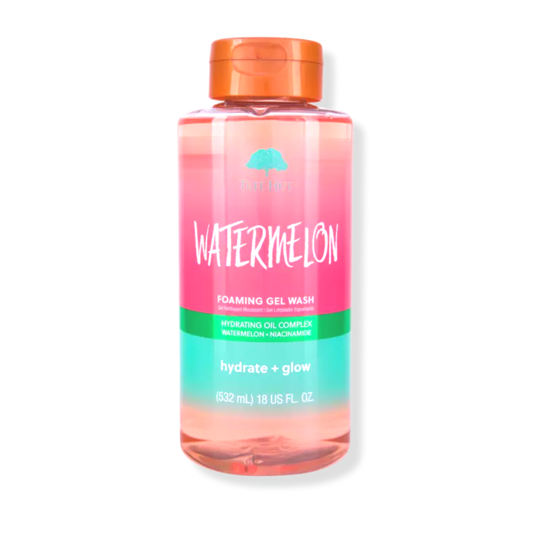 Tree Hut Foaming Gel Wash Watermelon 18z