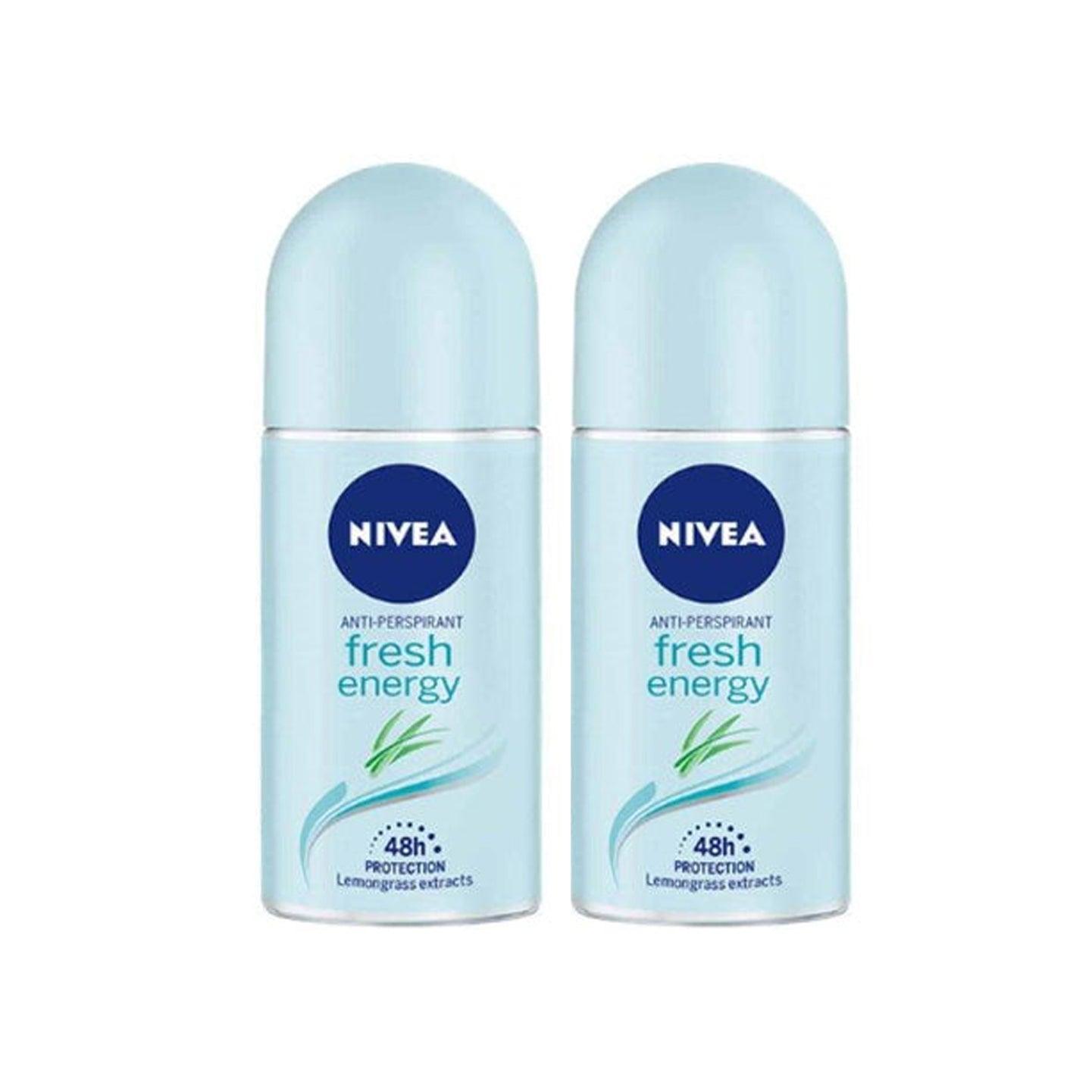 Nivea Energy Fresh Roll On Deodorant 50 Ml