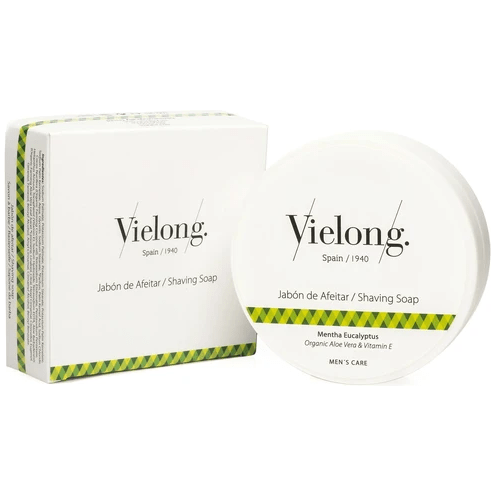 Vielong Mentha Eucalyptus Shaving Soap 3.5 Oz