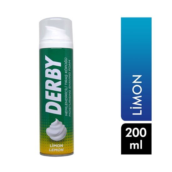 Azmüsebat Derby Moisturizing Shaving Foam Lemon 200 Ml