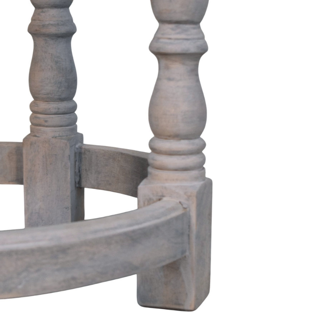Artisan Furniture Solid Wood Rustic Charm Stool