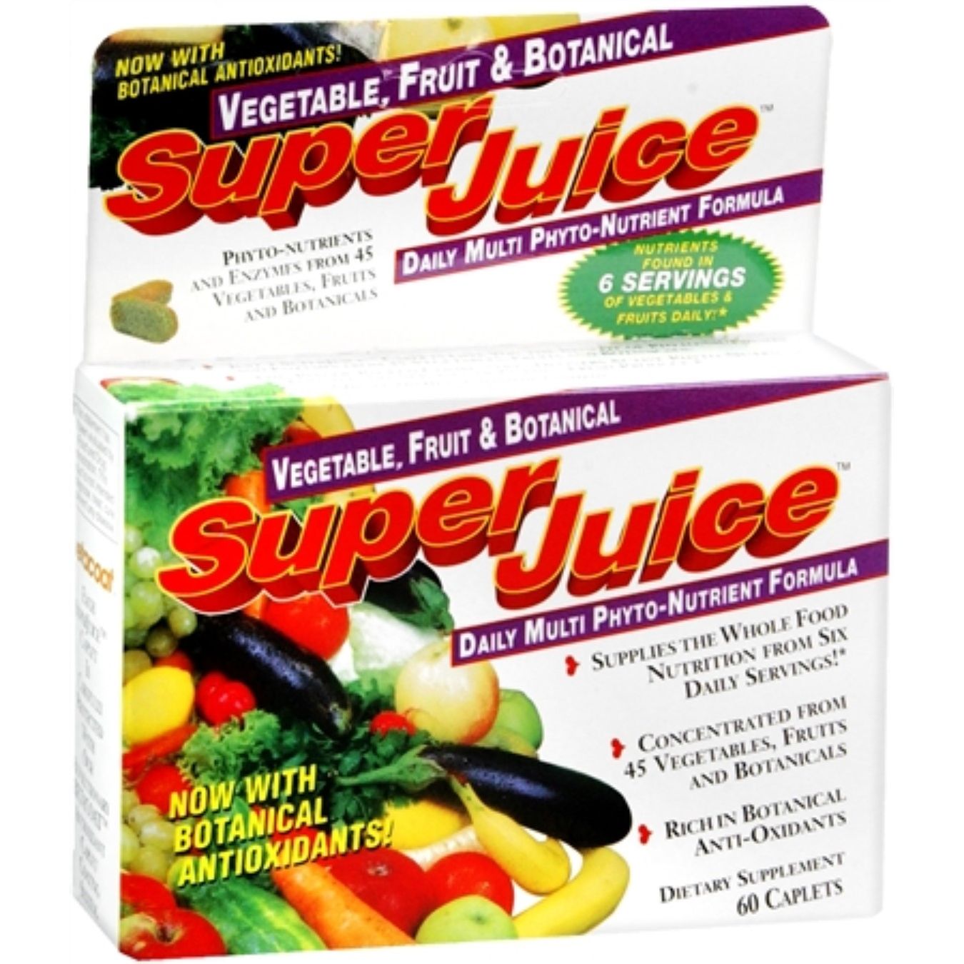 Super Juice Vegetable And Fruit Daily Multi Phyto-Nutrient Formula