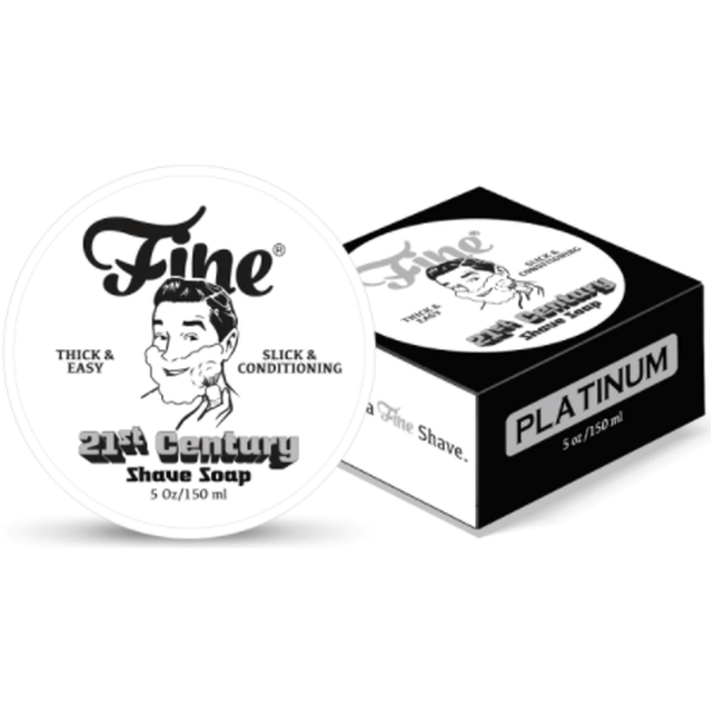 Fine Accoutrements Platinum Shaving Soap 5 oz