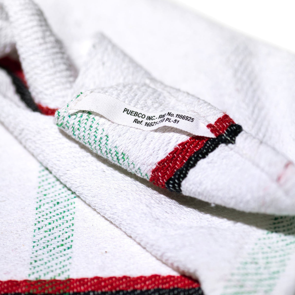 INDIA CLOTH Red & Black Line