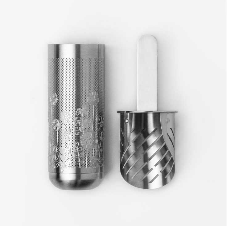 Tea Infuser Stick - Silver