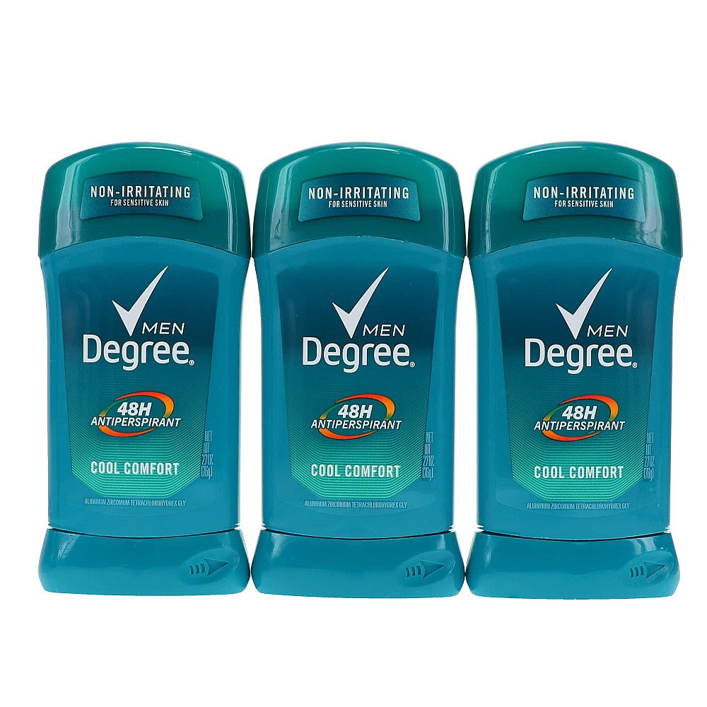 Degree Men Original Protection Cool Comfort Antiperspirant Deodorant Stick, 2.7 Ounce