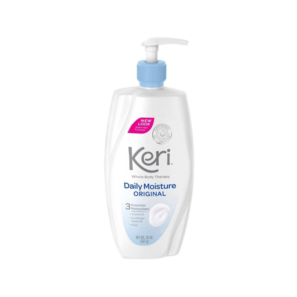 Keri Daily Dry Skin Therapy Moisture Original Body Lotion, 20 Oz