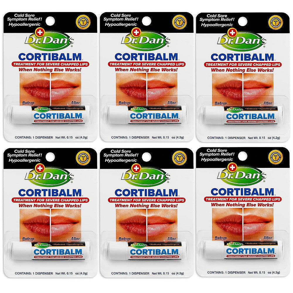 Dr. Dan's Cortibalm Lip Balm For Chapped Lips