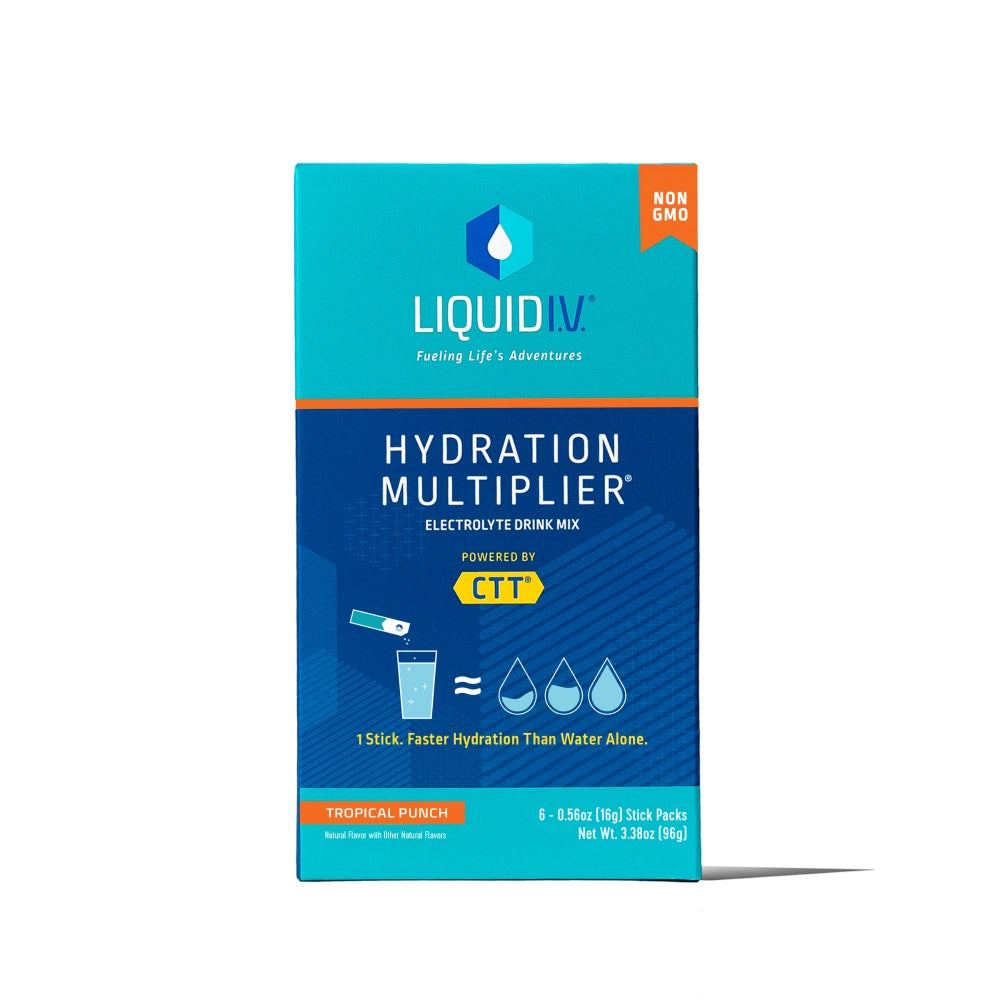 Liquid I.V. Hydration Multiplier Electrolyte Drink Mix Tropical Punch