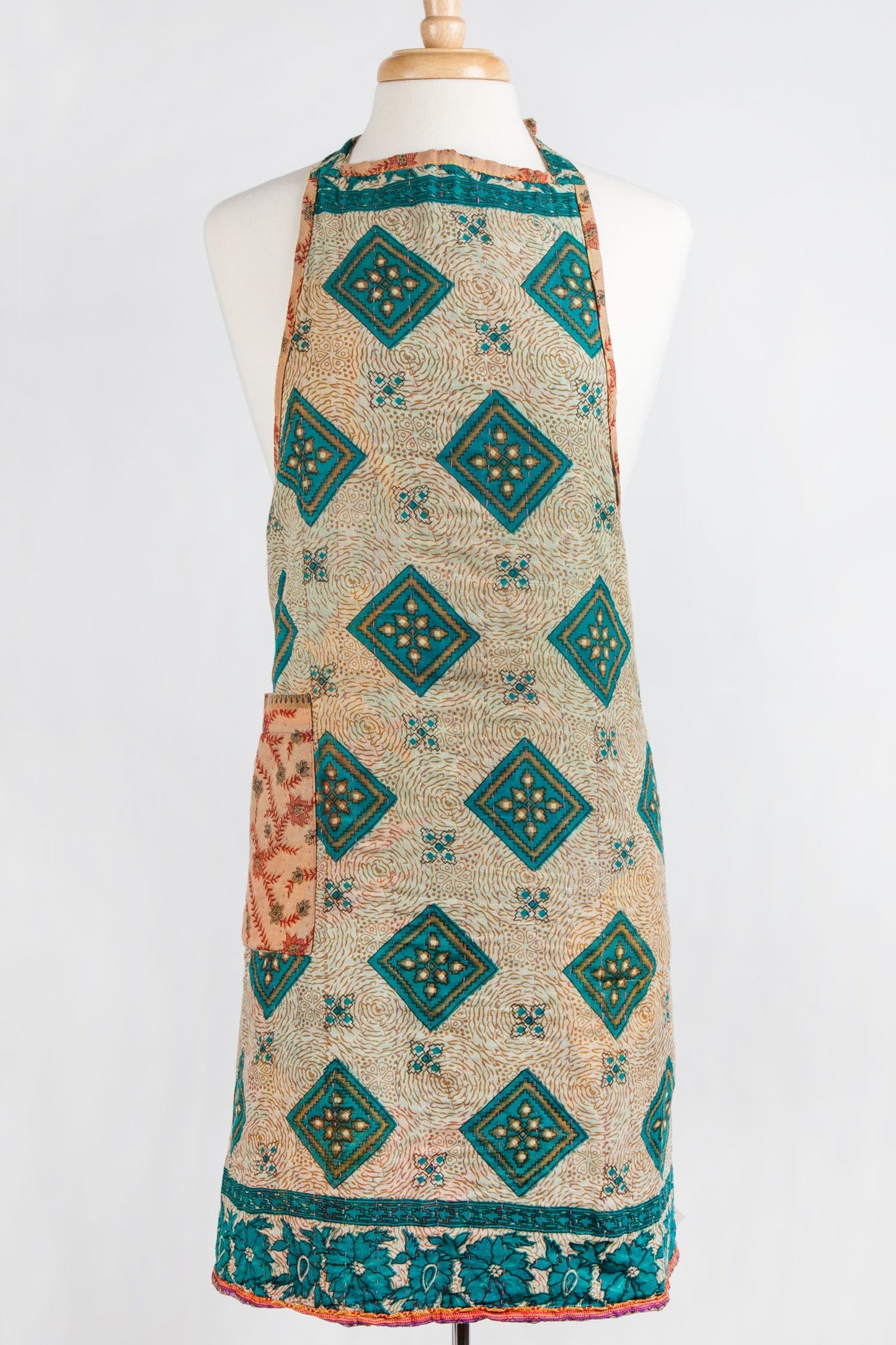 Upcycled Sari Apron