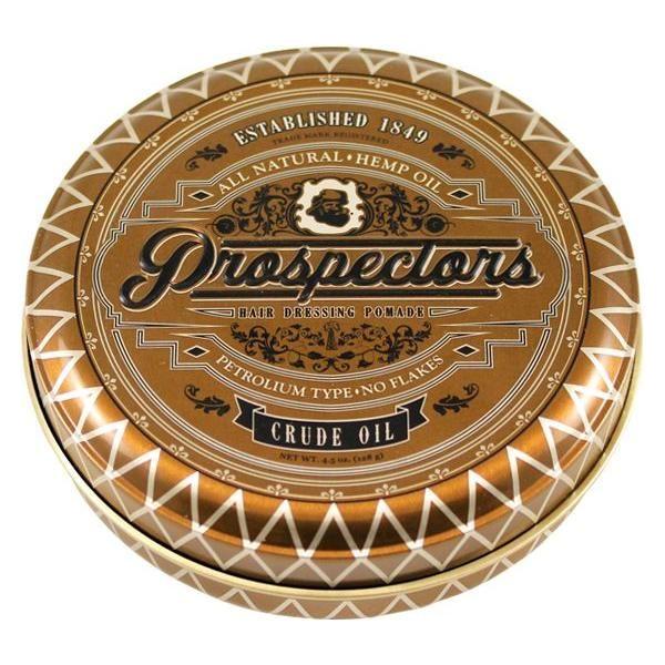 Prospectors Pomade Crude Oil With Oil Petroleum Pomade 4.5 Oz