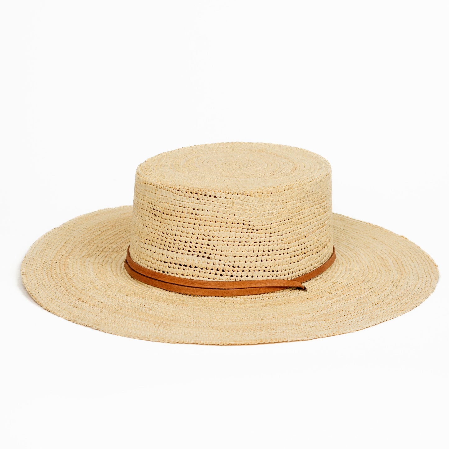 Straw Boater Hat