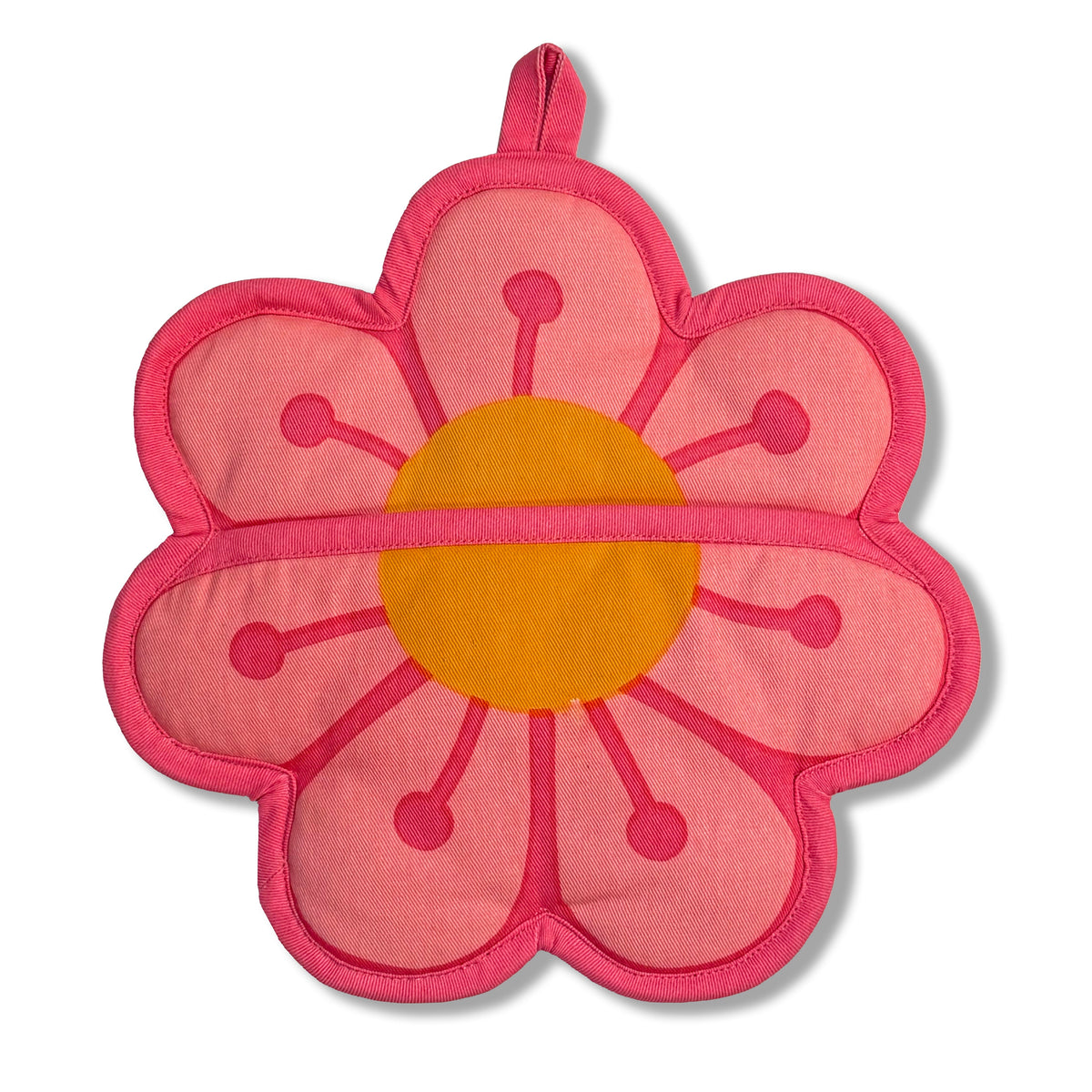 Blossom Tea Towel and Pot Holder Set