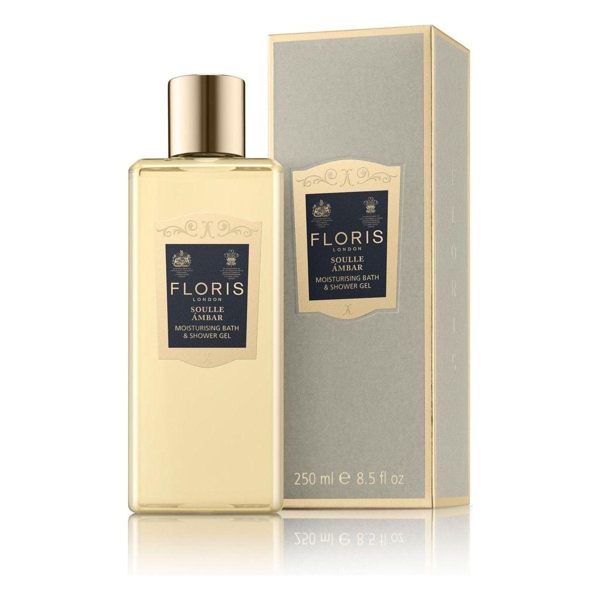 Floris London Soulle Ambar Moisturising Bath and Shower Gel For Women 250 ml