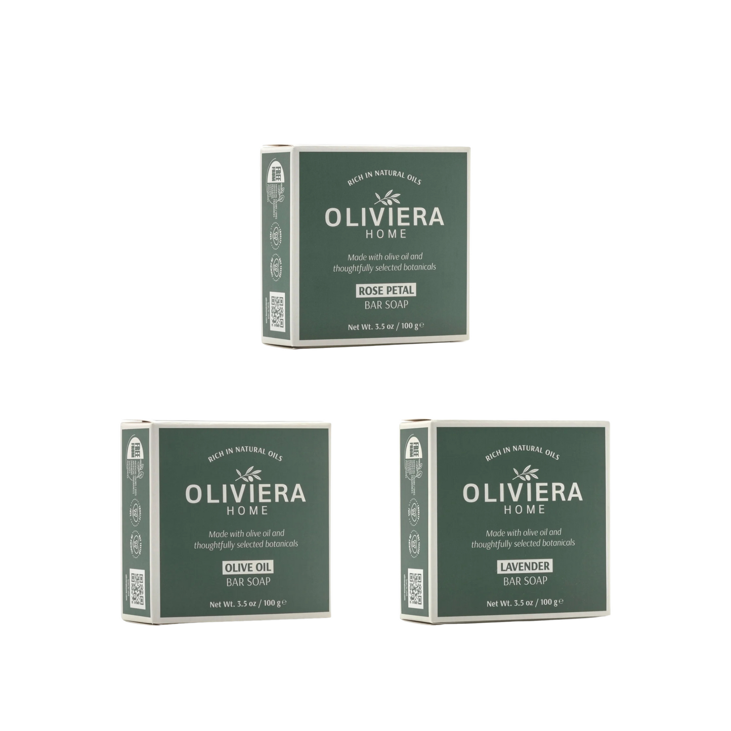 Mediterranean Ritual Bar Soap Trio