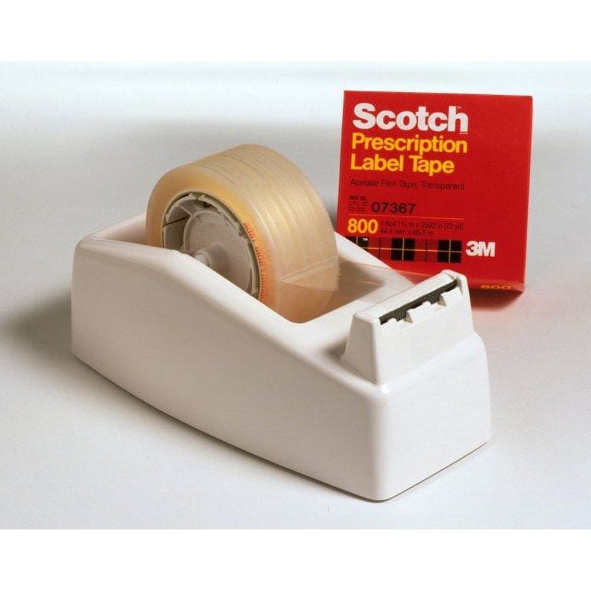 3M Scotch Boxed Prescription Label Tape - 1.75"X72 Yds