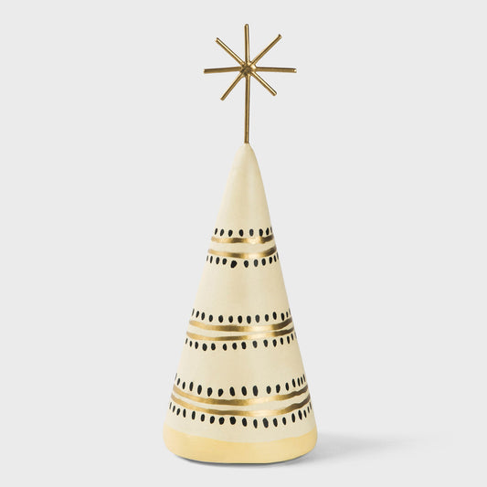 Star-Topped Christmas Tree Figurine