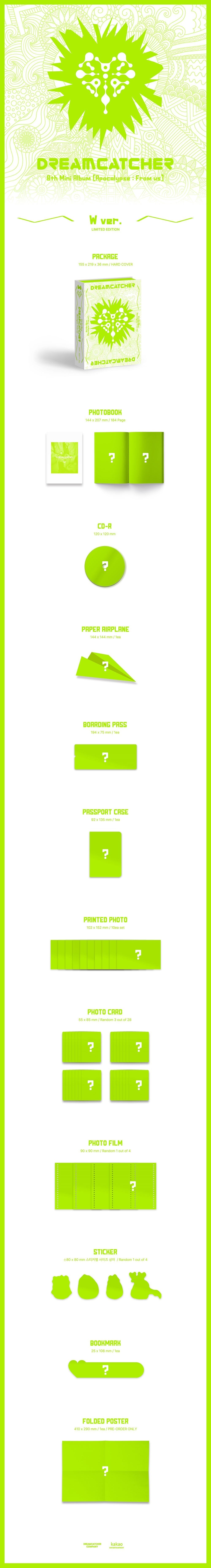 Dreamcatcher 8th Mini Album - Apocalypse From Us (Limited Edition)