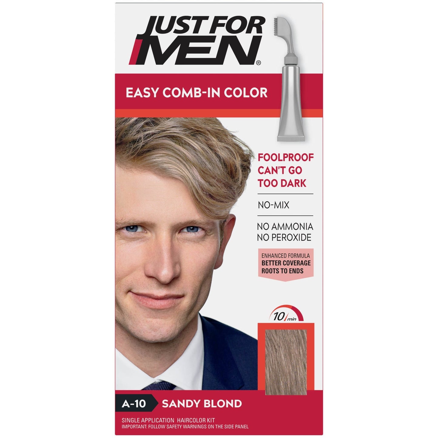 Just For Men Autostop Foolproof Hair Color, Sandy Blond
