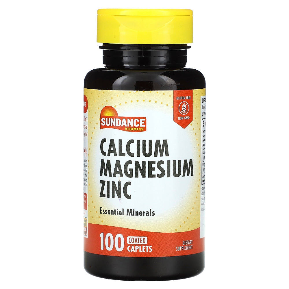 Sundance Vitamins Calcium Magnesium Zinc Plus D3 Tablets