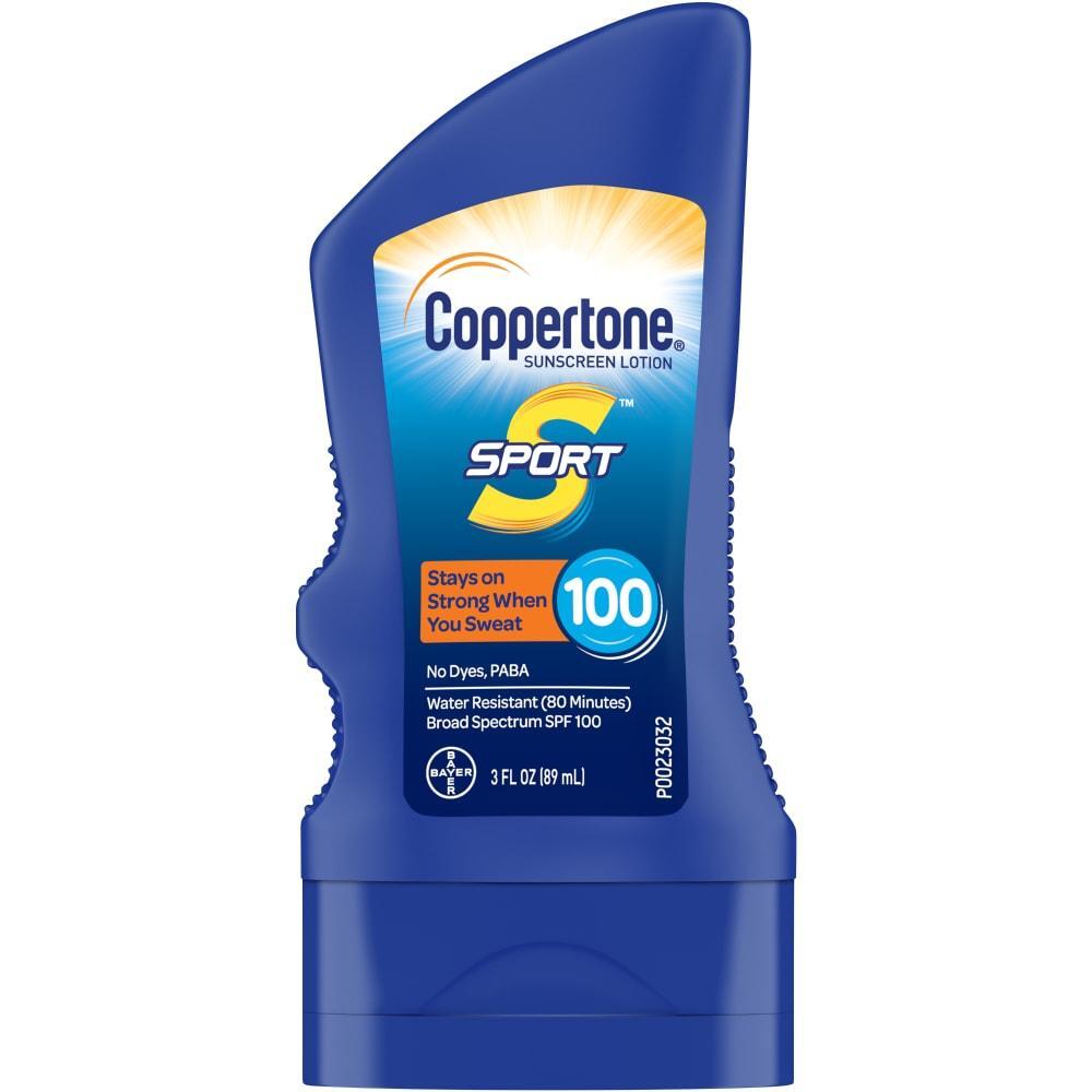 Coppertone Sport S Sunscreen Lotion, Broad Spectrum SPF 100
