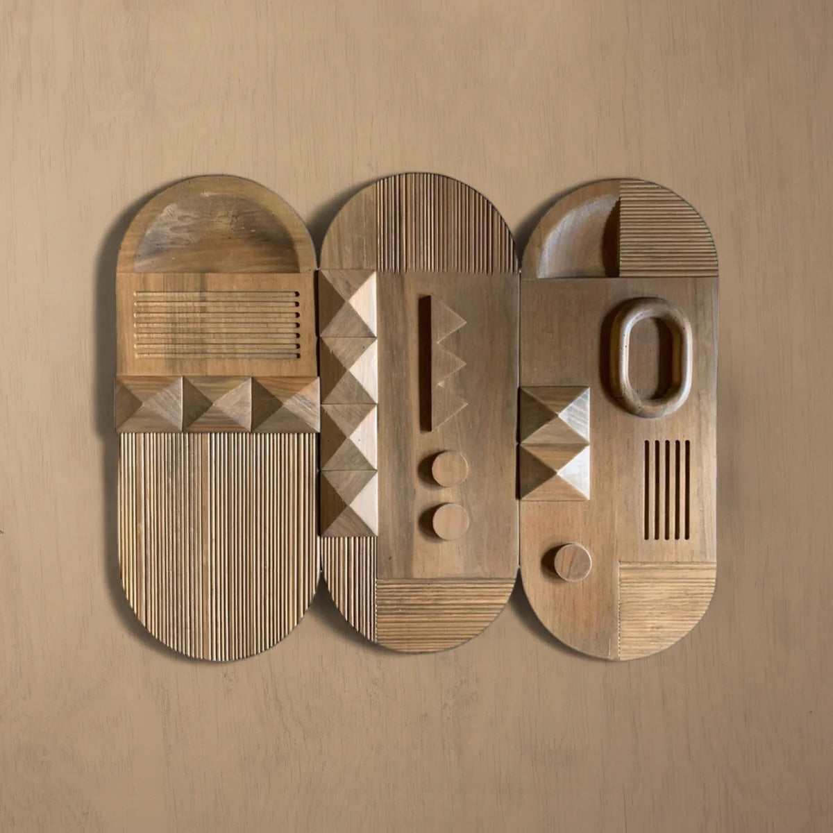 Planos II Wooden Wall Art