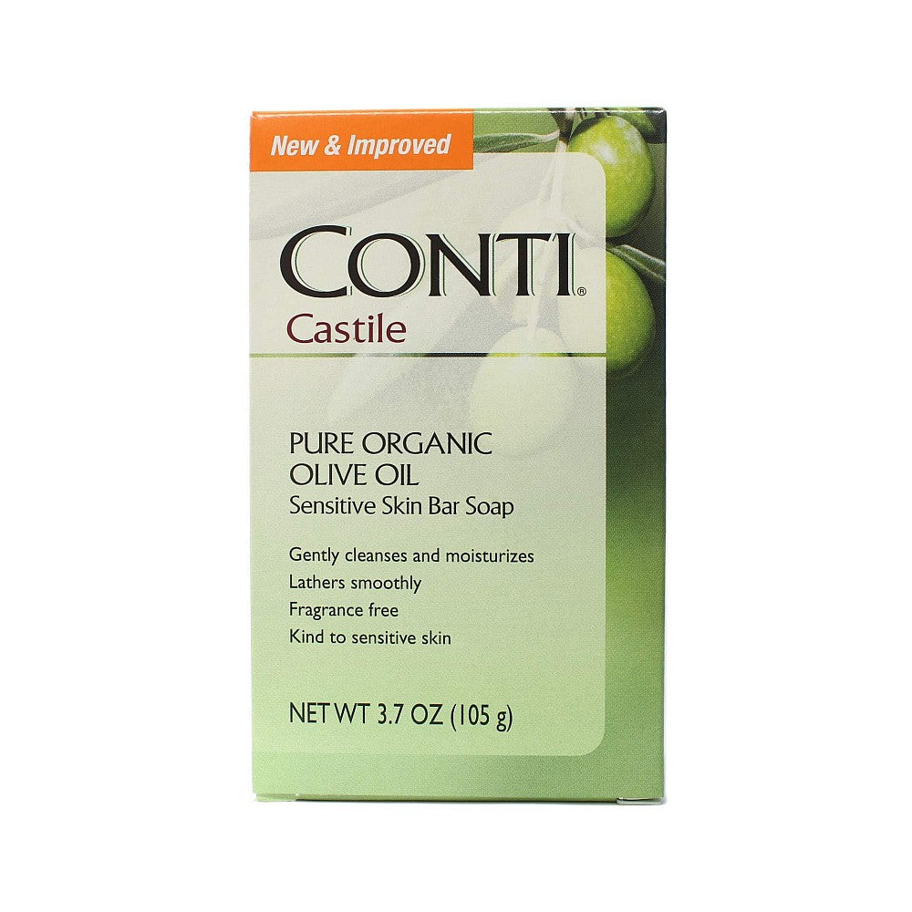 Conti Castile Olive Oil Sensitive Skin Bar Soap, 4 Oz
