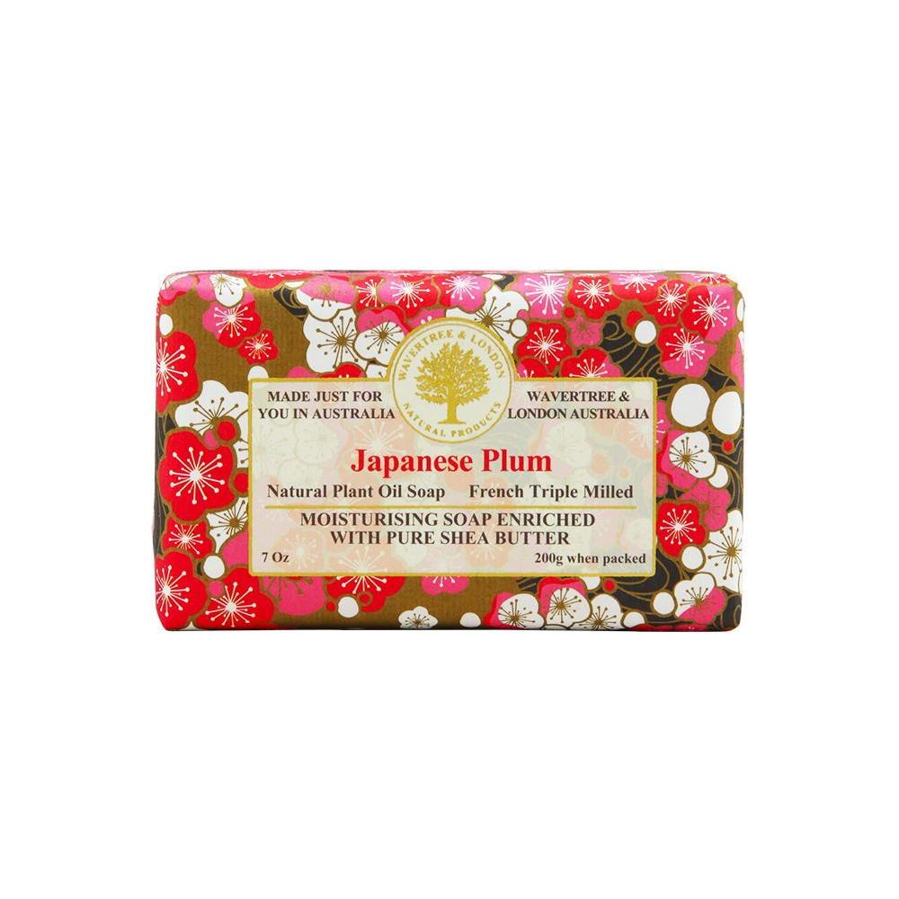 Wavetree & London Japanese Plum French Triple Milled Soap 7oz