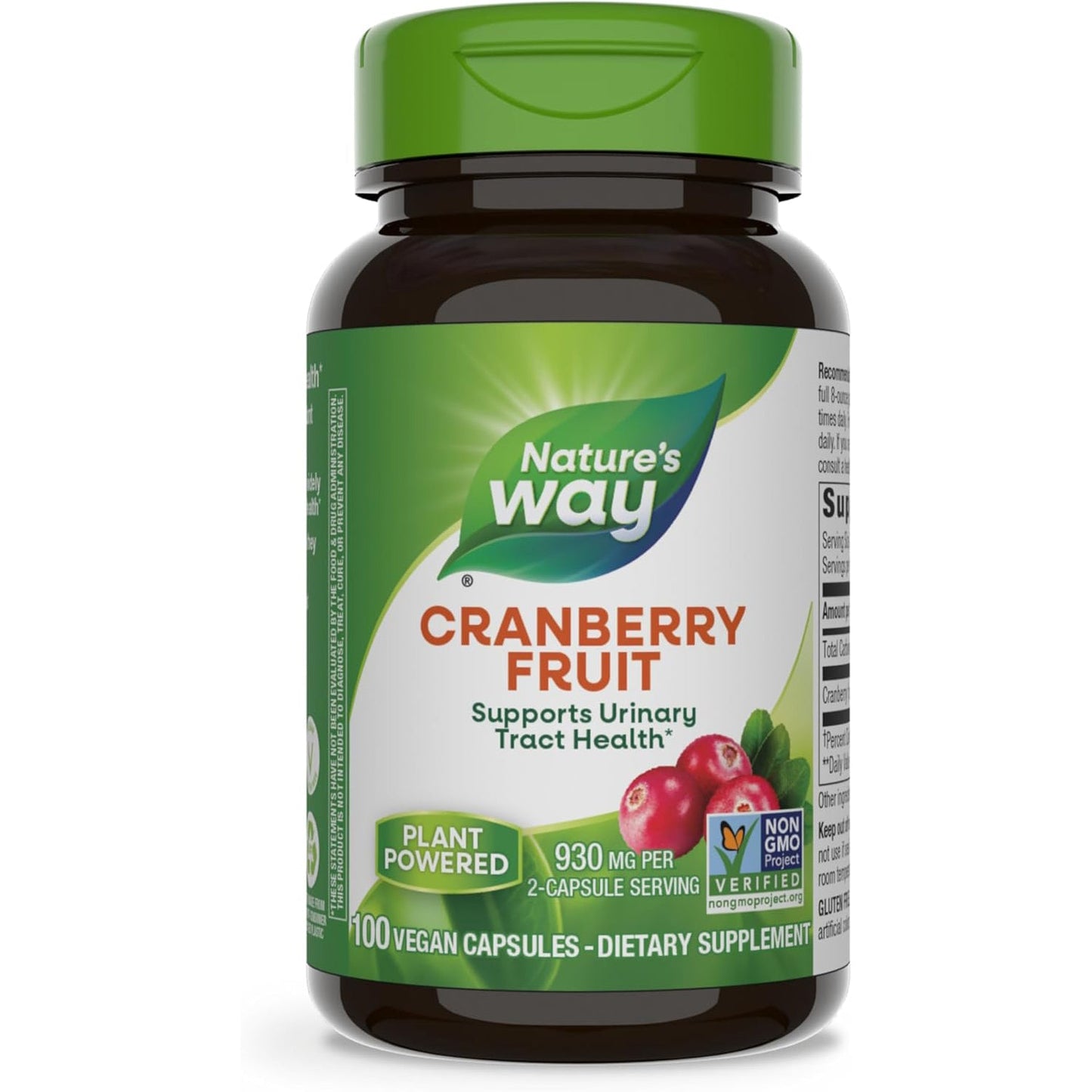 Nature's Way Vegan Capsules 930 Mg Cranberry Fruit - Osadia Concept Store