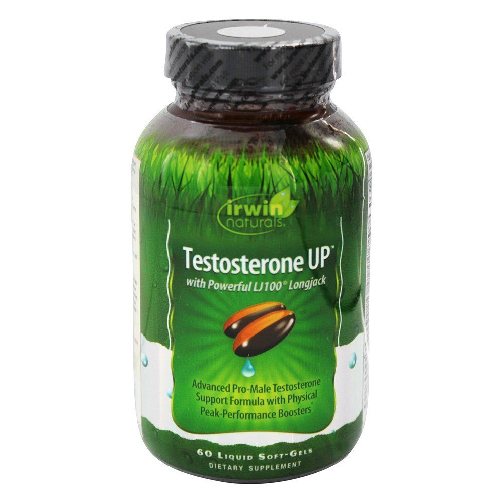Irwin Naturals Testosterone UP, 60 Liquid Soft-Gels
