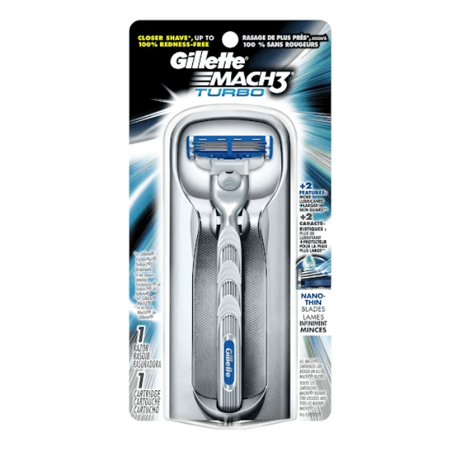 Gillette Mach3 Turbo Razor