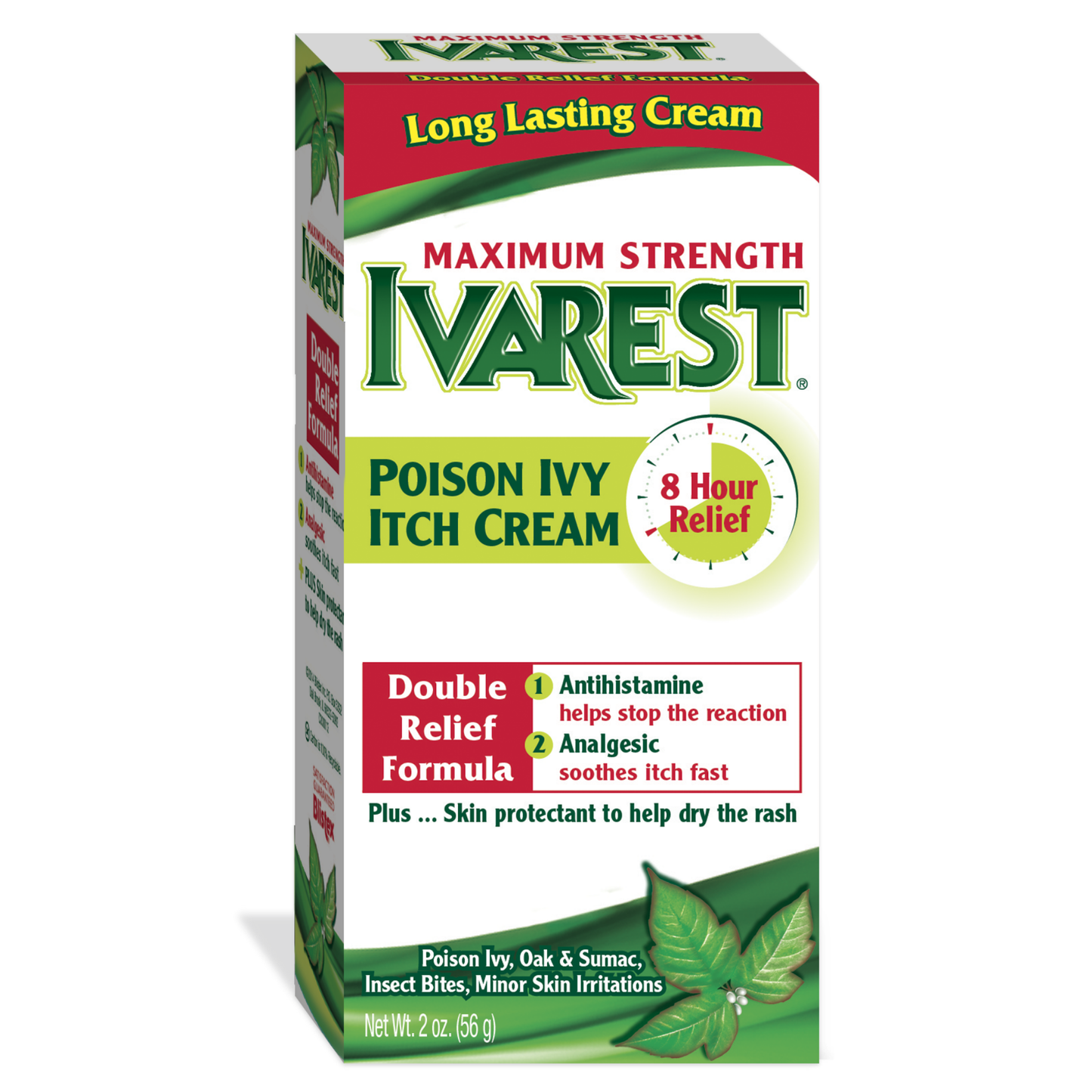 Ivarest Double Relief Formula Maximum Strength Poison Ivy Itch Cream