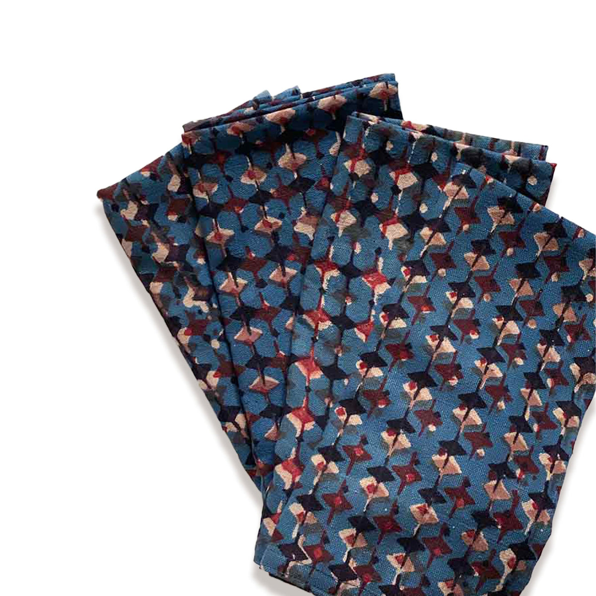 Eco-Friendly Cotton Dinner Napkins (Set of 4) - Tara
