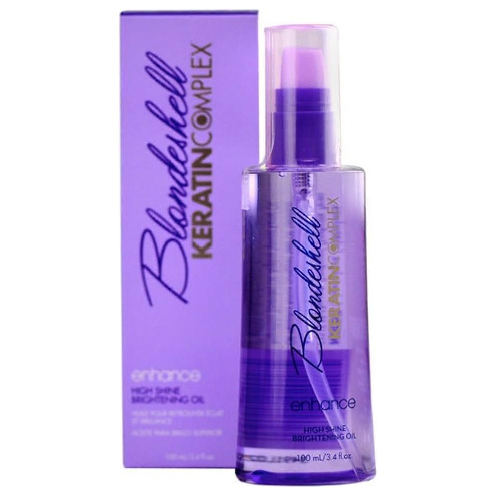 Keratin Complex Blondeshell Enhance High Shine Brightening Oil 3.4 Oz