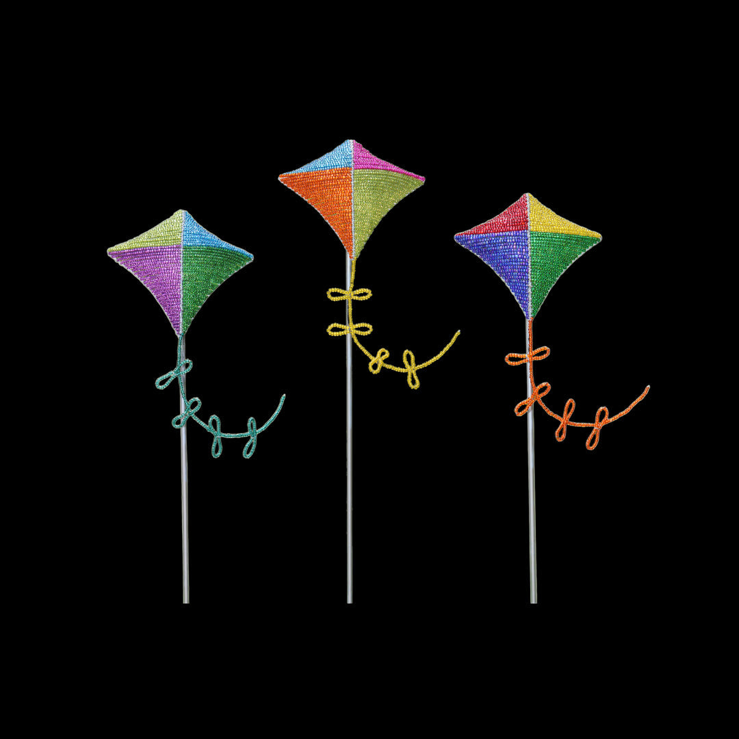 Kite Garden Stake (Set of 3)