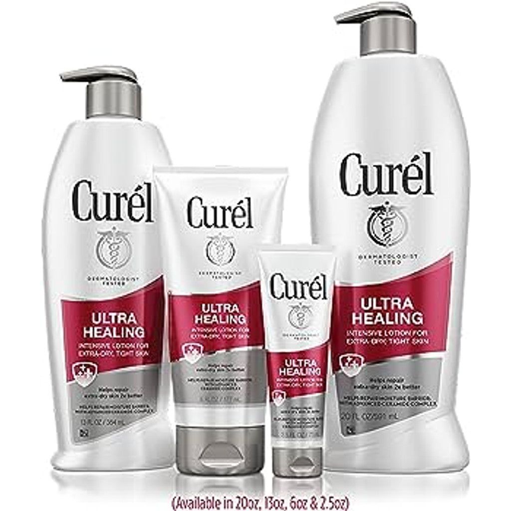 Curel Ultra Healing Moisturizing Lotion For Extra Dry Skin, 6 Oz
