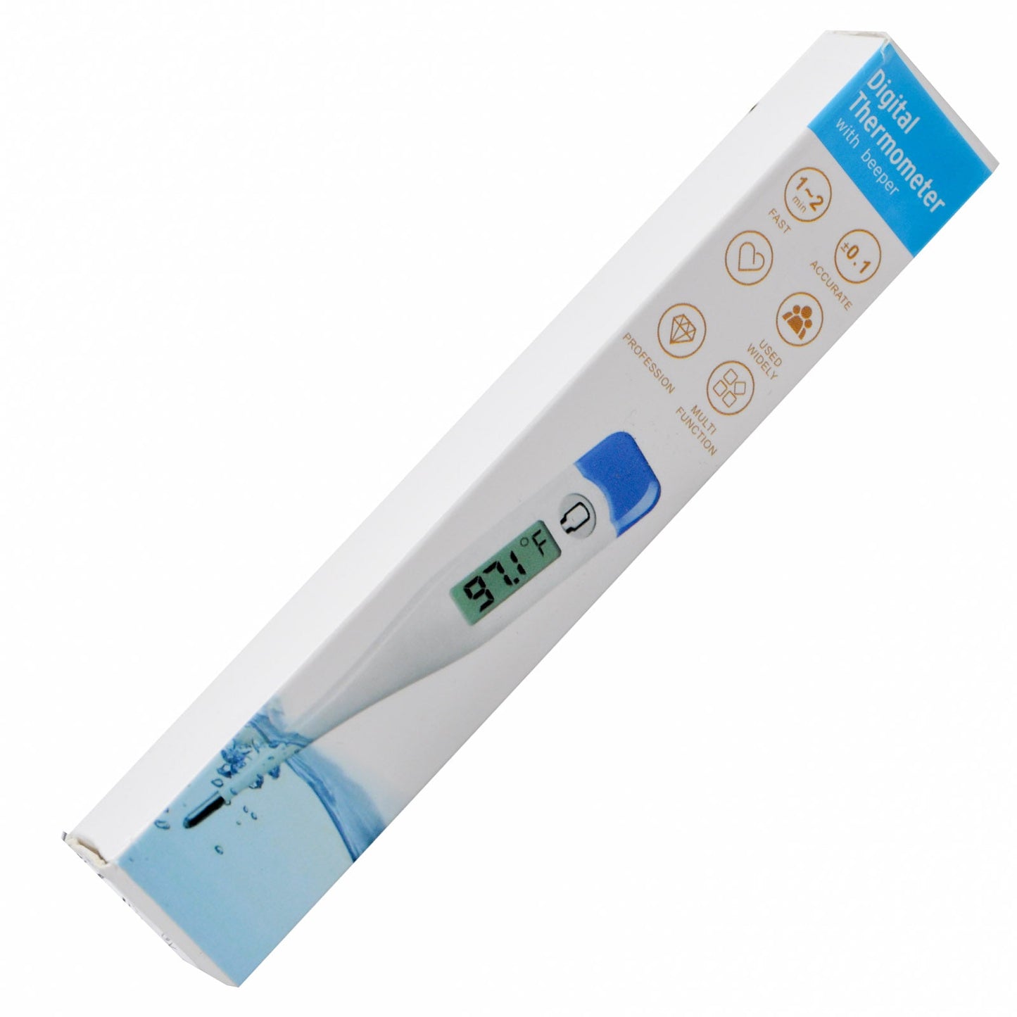 Mabis Duro-Med - Thermometer Digital W/Beeper 60-Second