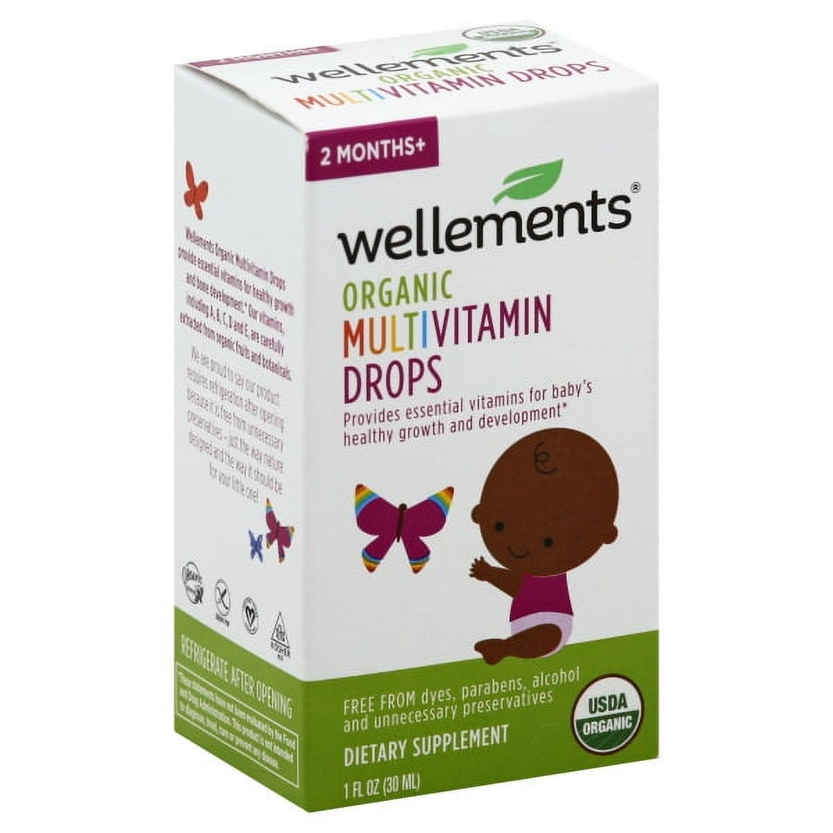 Wellements Organic Baby Multivitamin Drops
